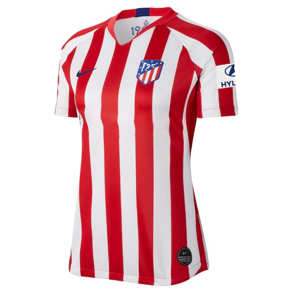 Tailandia Camiseta Atlético Madrid 1ª Mujer 2019/20 Rojo